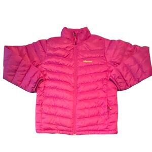 Marmot Kids Puffer Jacket Down Fill Pink Size L